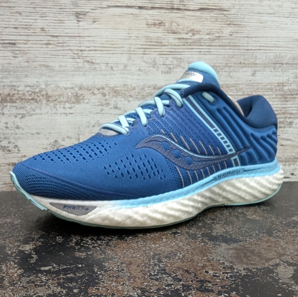 Womens Saucony Triumph 17 Running Shoes Sz 10 W Wide Used S10547-25